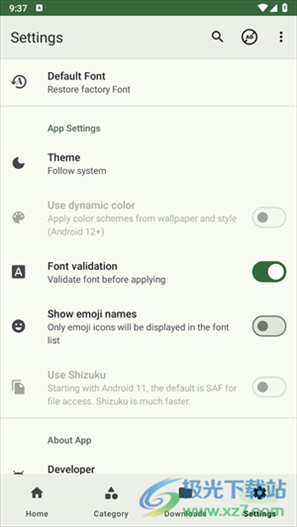 zFont3 app